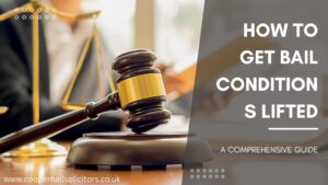 How to Get Bail Conditions Lifted