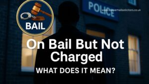 on bail but not charged