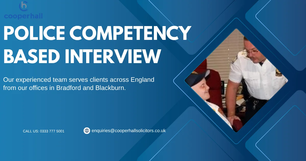 What Are the Common Police Competency Based Interview Questions for Blackburn Applicants?