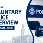Voluntary Police Interview graphic showing Bradford police interview room, police station representation, and criminal defence solicitor support Voluntary Police Interview graphic showing Bradford police interview room, police station representation, and criminal defence solicitor support