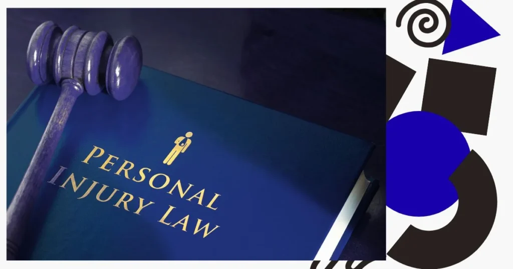 Blue legal book and judge’s gavel representing Personal Injury Trust legal advice, compensation protection, and personal injury claims support in the UK. 
