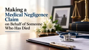 Making a Medical Negligence Claim on Behalf of Someone Who Has Died